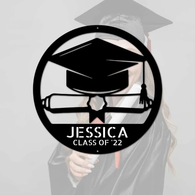 Custom Graduation Metal Sign