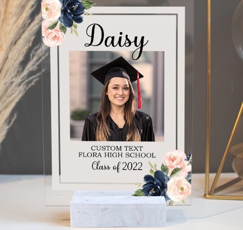 My Favorite Senior, Best Friend Graduation Print, Sister Graduation Gift .  Personalized Digital Portrait Print, Printable Graduation 