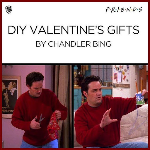 Created a list of last-minute Valentine's Day presents for the loved one to help you avoid making the same mistakes as Chandler from Friends.