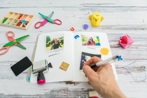 Make a scrapbook of your relationship memories