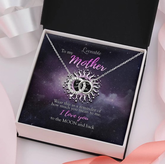 Gifts for Mom - Mom Gifts Set Includes Sterling Silver Necklace，Earrings,  Pink Marble Jewelry Trays,Pink Marble Mug, Scented Candle and Flower – Best Mother's  Day Birthday Gift Set 