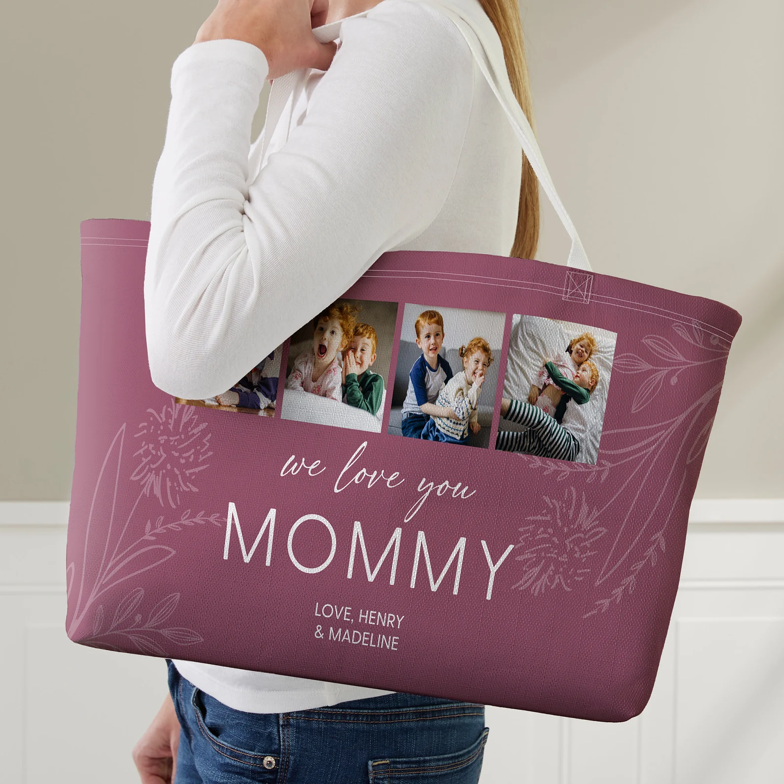 personalized tote bag