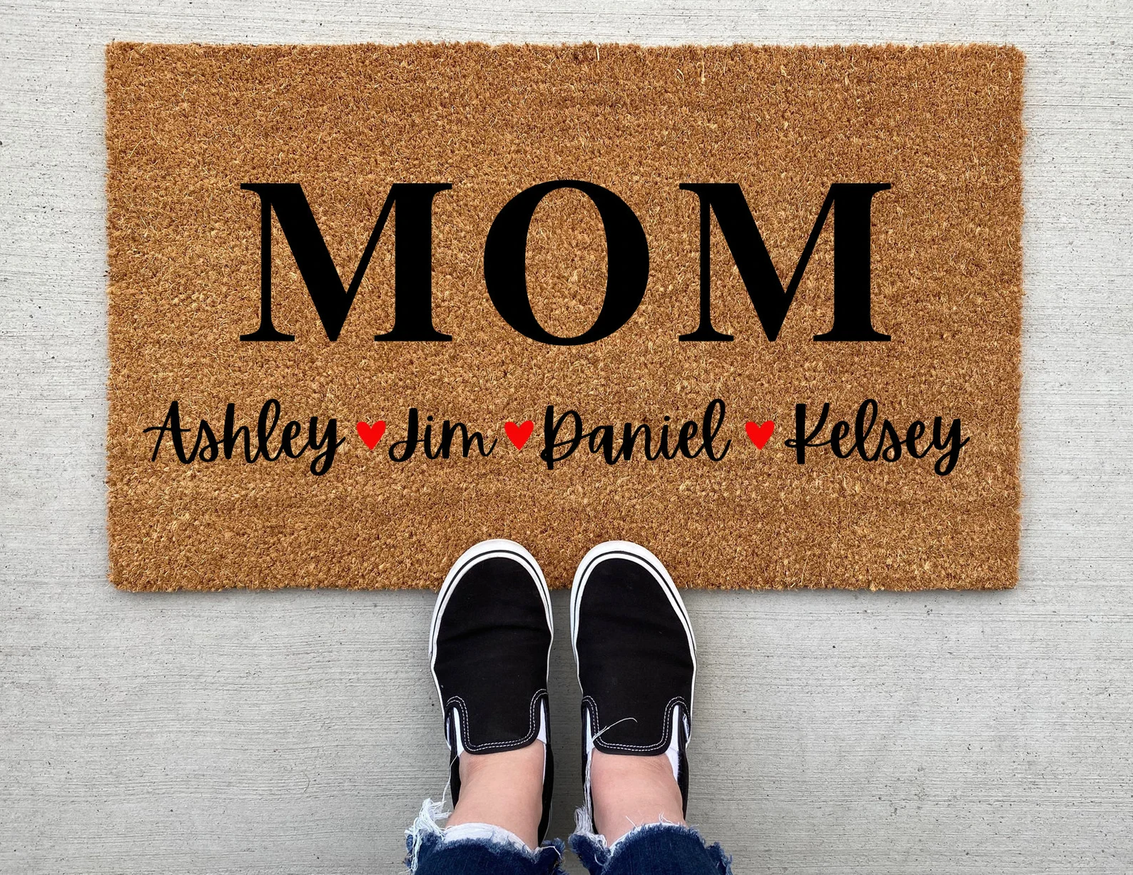 personalized doormat