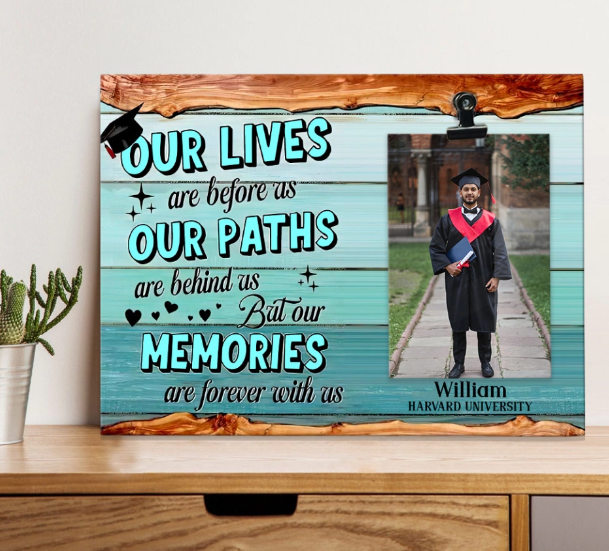 Personalized Photo Clip Frame For Him