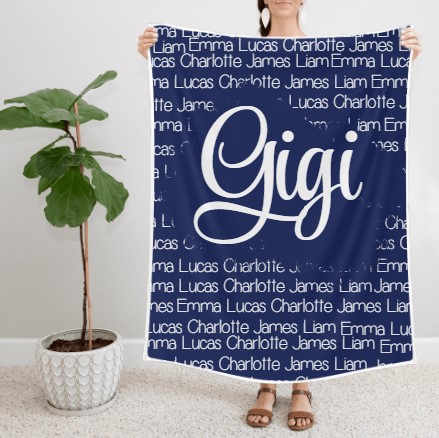 Personalized Fleece Blanket