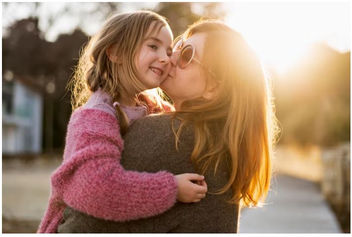 The poem is about a mother-daughter relationship's unending love