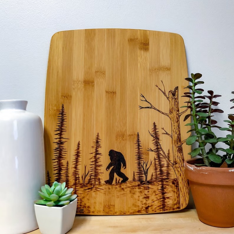 Sasquatch Plastic Cutting Board – Sasquatch The Legend