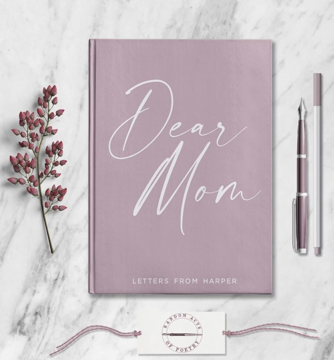personalized dear mom notebook