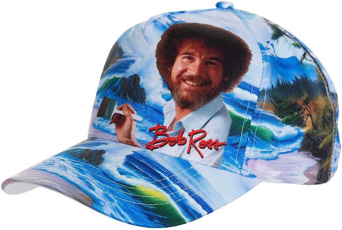 Bob Ross Tribute Art  Trucker Hat –