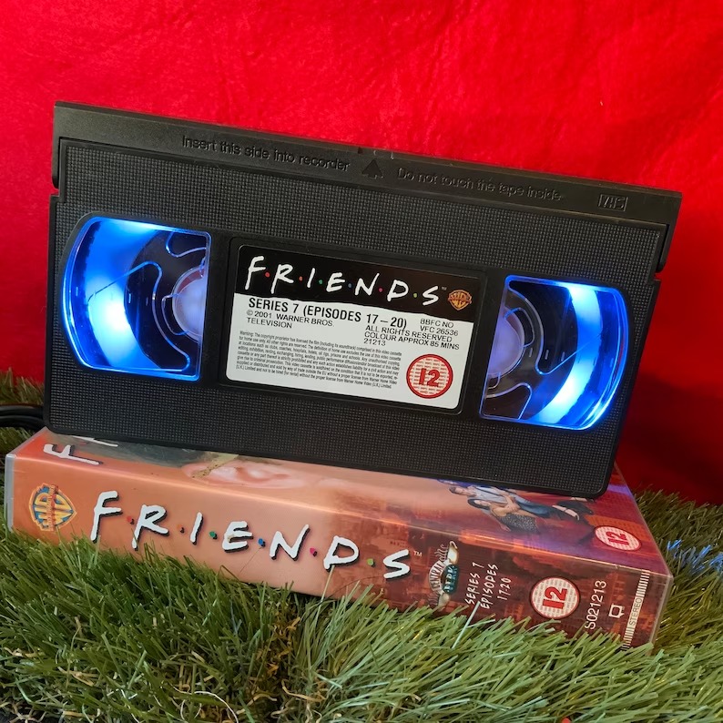 Retro VHS Lamp Original Friends Night Light