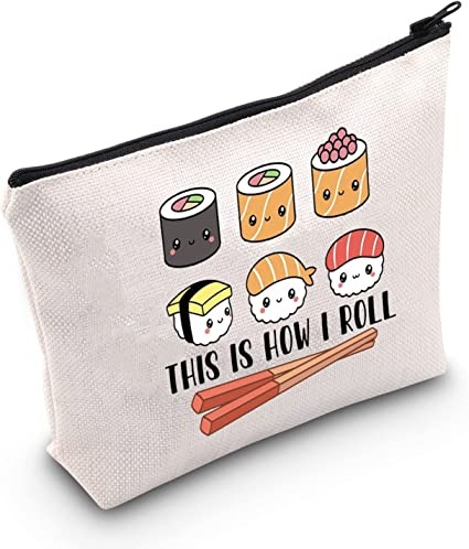 Best Sushi Gifts Sushi Lover Accessories & Stuff Cute Design for Men Boys  Japanese Sushi Roll Lover Throw Pillow, 16x16, Multicolor