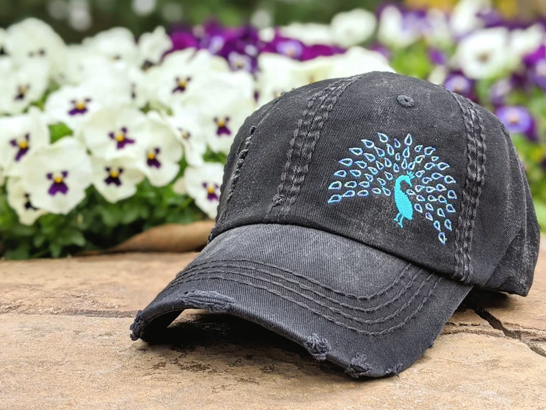 Peacock Baseball Cap