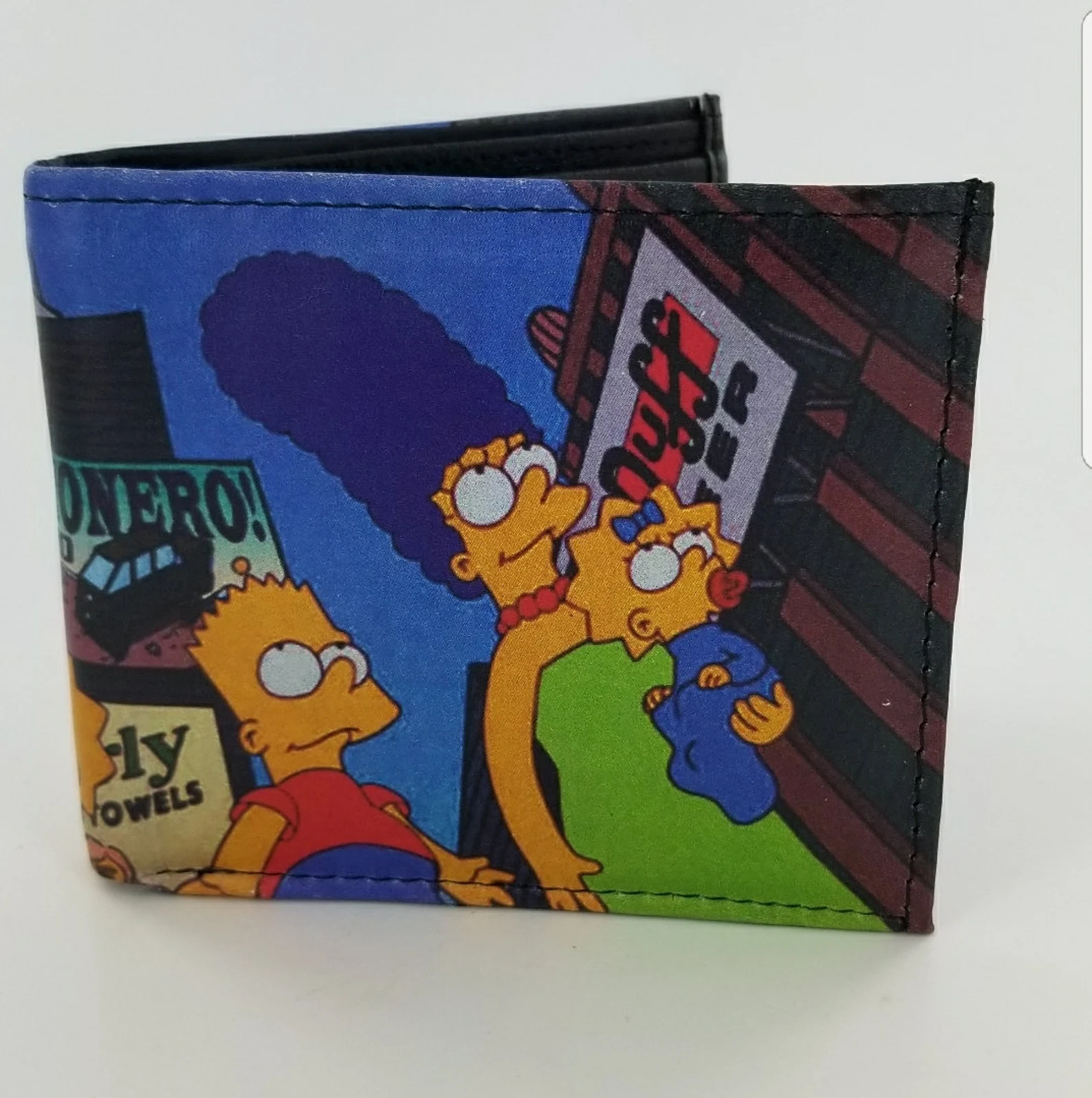 Handcrafted SIMPSONS Leather Wallet