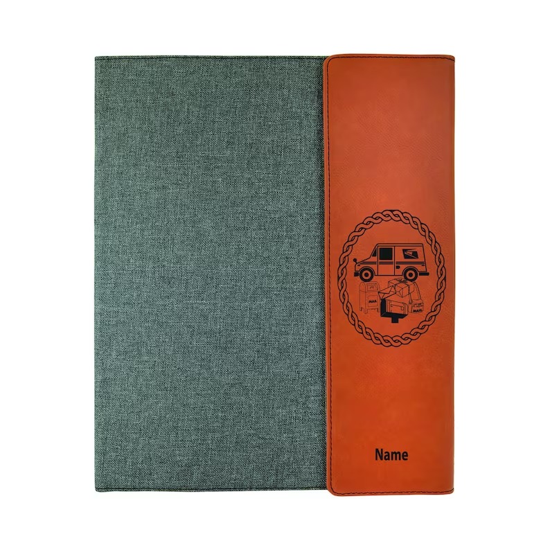 Personalized Mail Carrier Notebook
