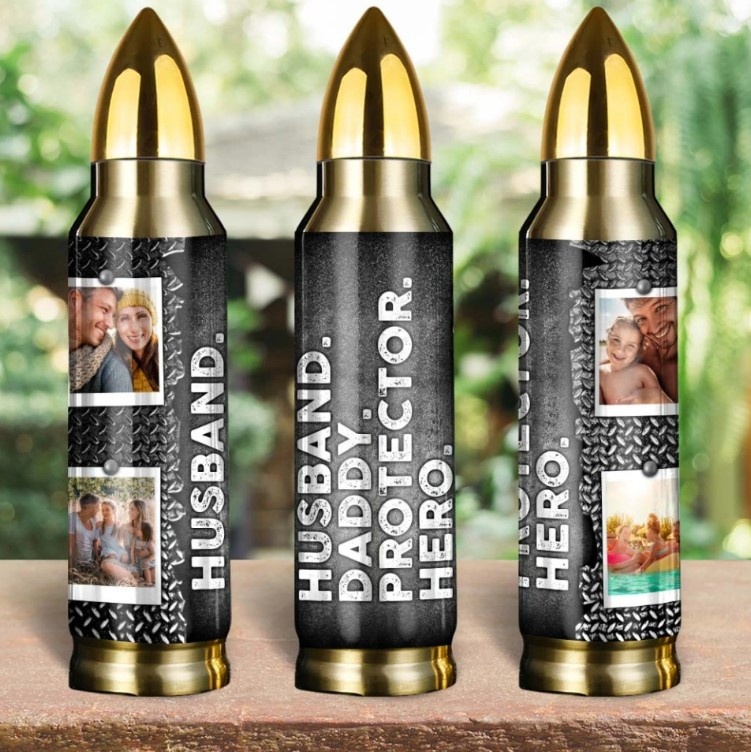 Husband Daddy Protector Hero Tumbler