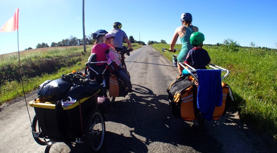 Take the family on a bike trip.