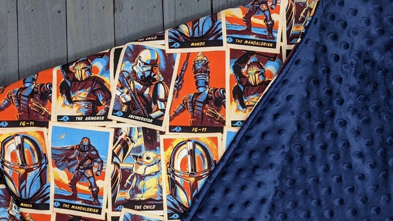 Cheap Din Djarin Mandalorian Blanket, Best Gifts For Star Wars Fans -  Allsoymade