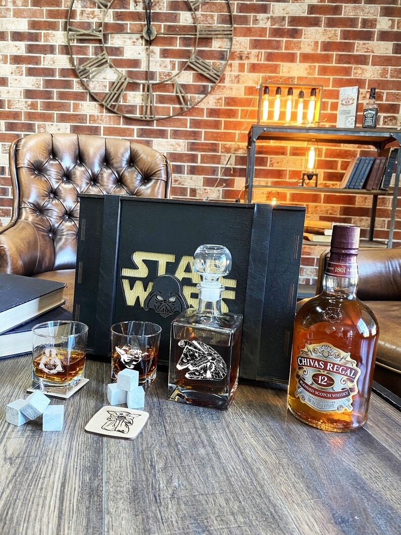 Star Wars Star Wars Gift Star Wars Whiskey Decanter Set