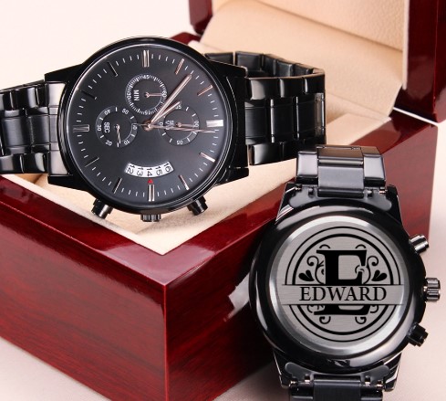 Custom Monogram Watch