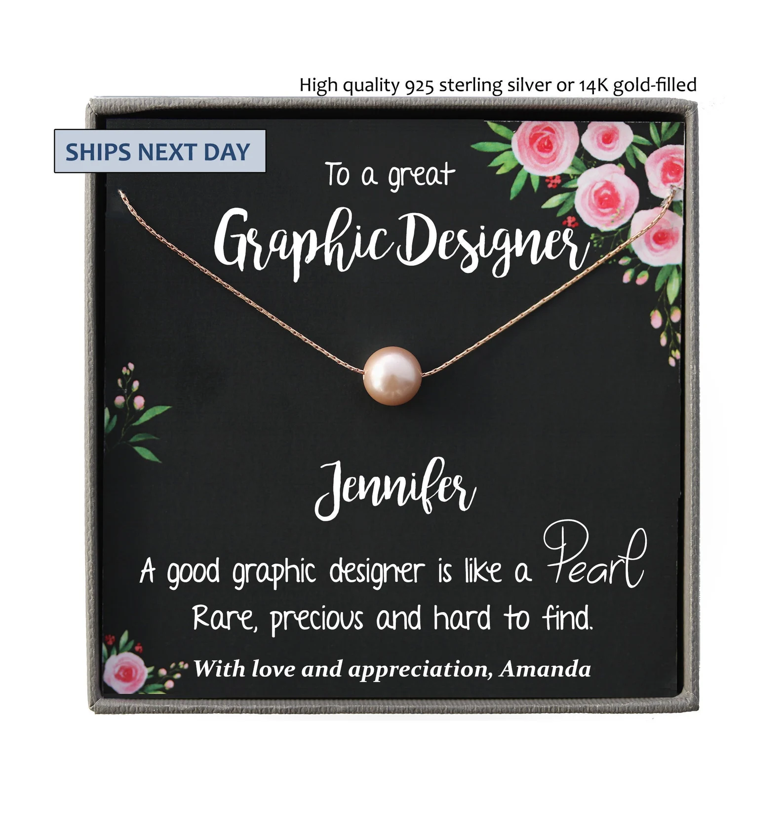 Graphic Designer Necklace