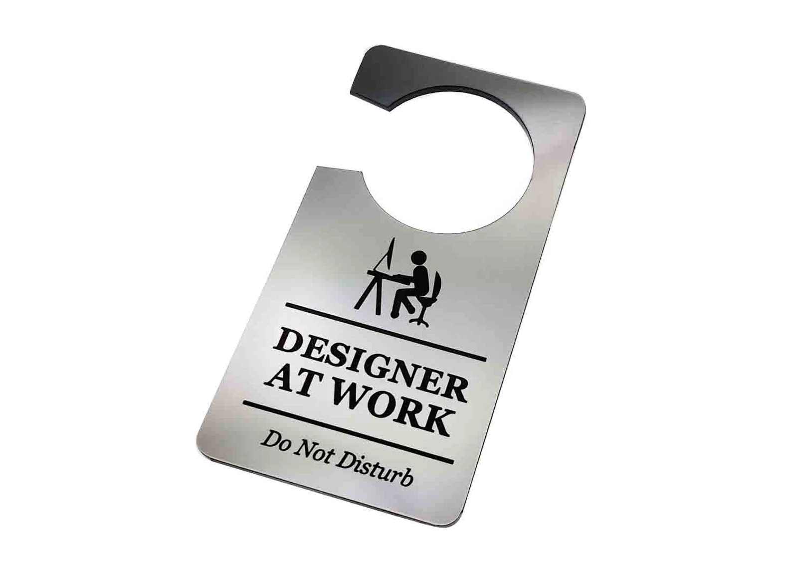 Designer At Work, Do Not Disturb Door Sign