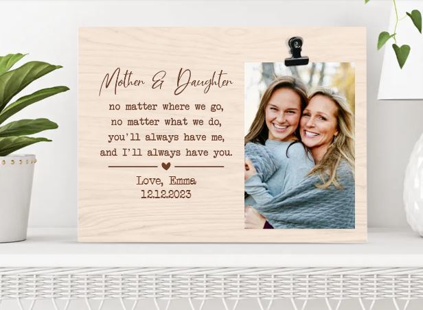 Personalized Photo Clip Frame