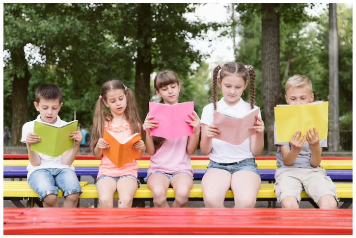 Organize a local book party for children