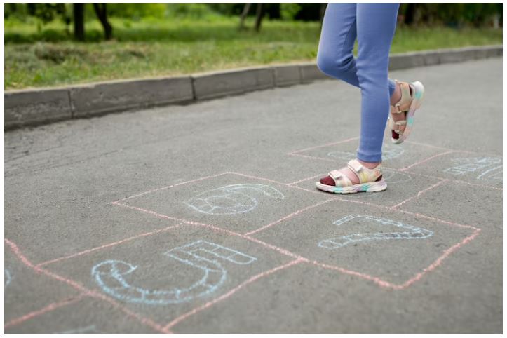 Sidewalk Chalk Letters