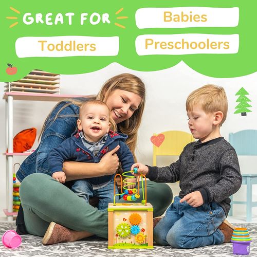 Wooden Kids Baby Activity Cube