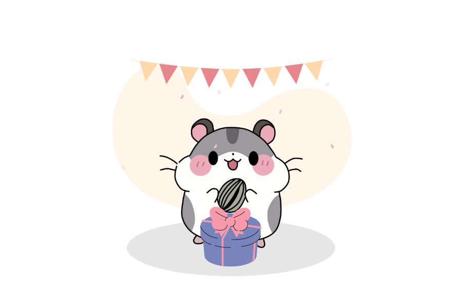 Hamster Life Is Better With Hamsters Cute and Funny Hamster Lover - Hamster  - Posters and Art Prints