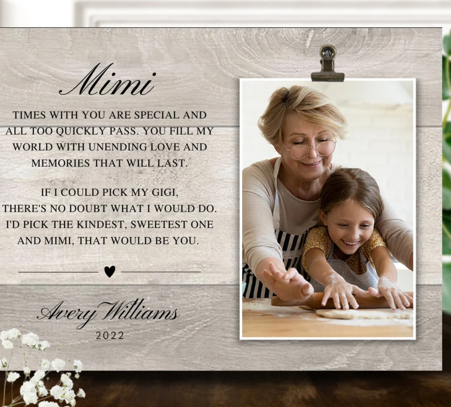 The Best Mimi Gift, Personalized Gift for Mimi