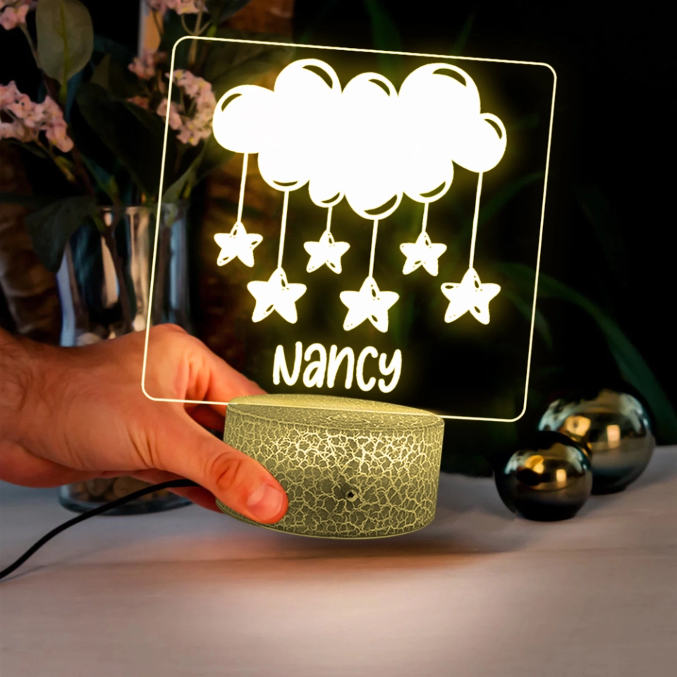 Custom Style And Name 3D Led Light