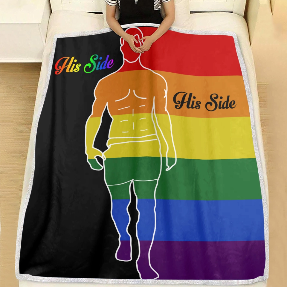 His Side Fleece Blanket