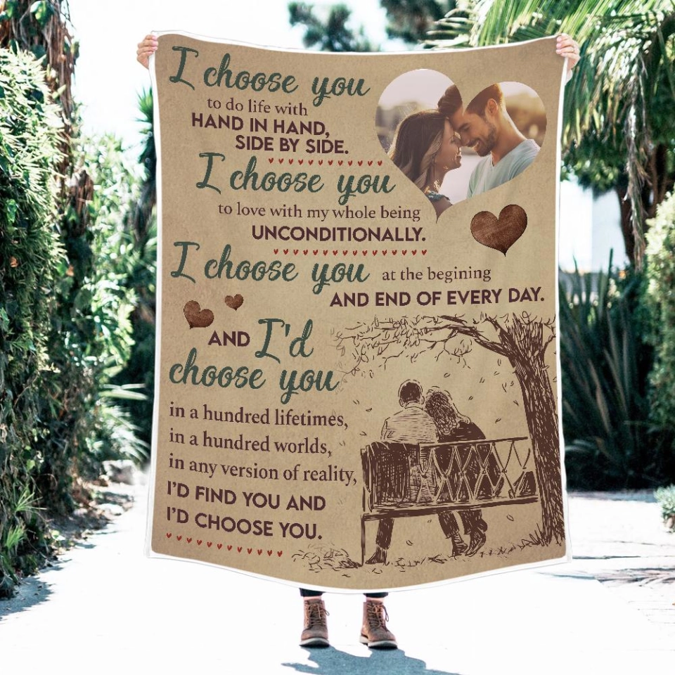 Best Personalized Blanket Anniversary Gift