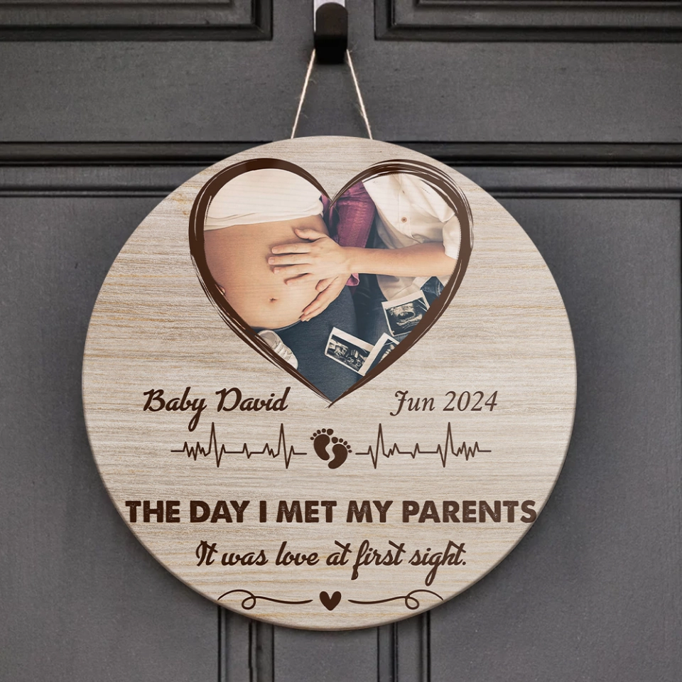 Gifts For Expecting Parents| Photo On Wood| Wood Engraved Photo| Photo Gifts  - woodgeekstore