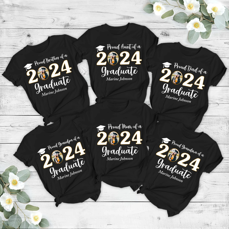 Proud Family Of 2024 Graduate Shirt