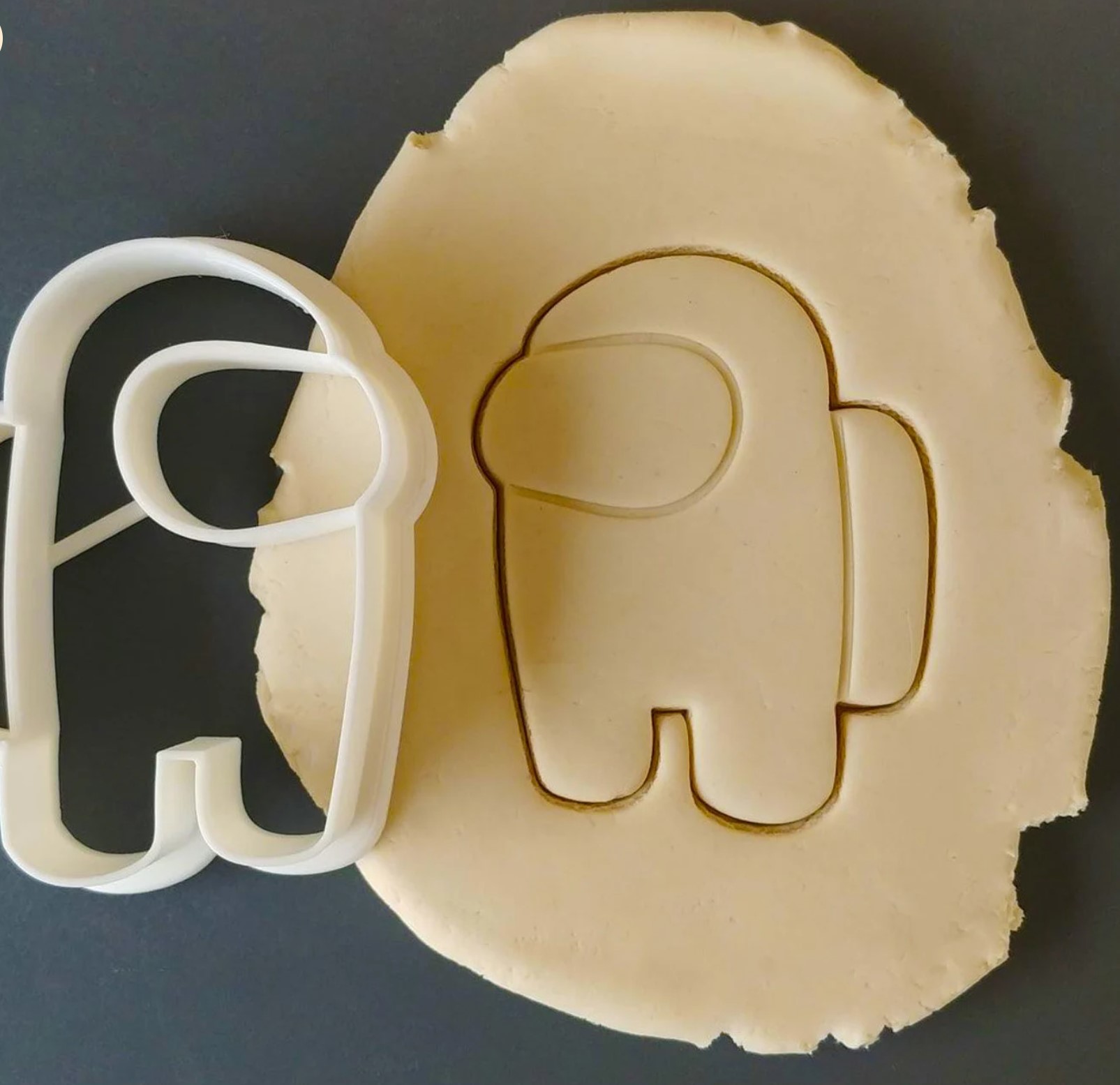 Crewmate. Among Us Cookie Cutter. Astronaut Gamer Cookie Cutter