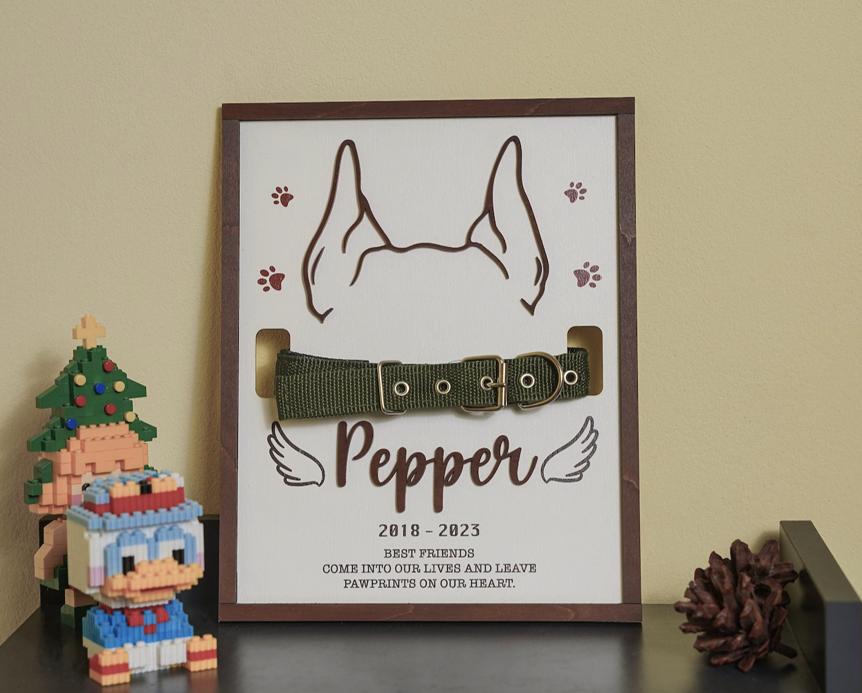 Custom Dog Ear Frame