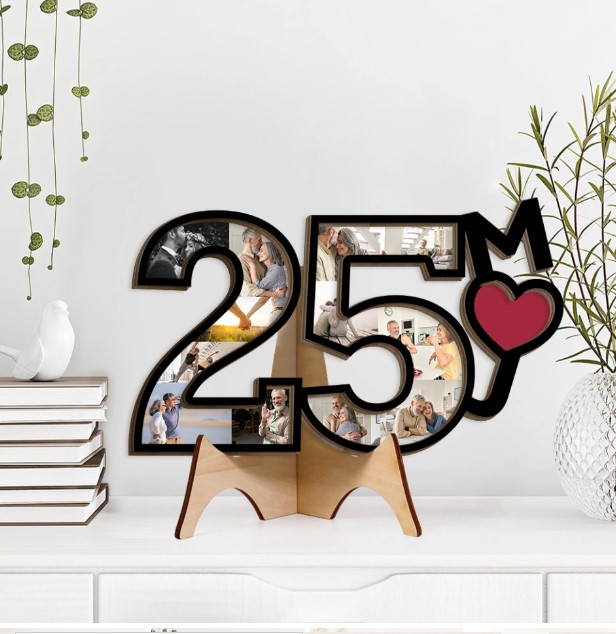 Personalised Silver 25th Wedding Anniversary Gift Card By Craft Heaven  Designs | 25 wedding anniversary gifts, Wedding anniversary gifts, 25th  wedding anniversary