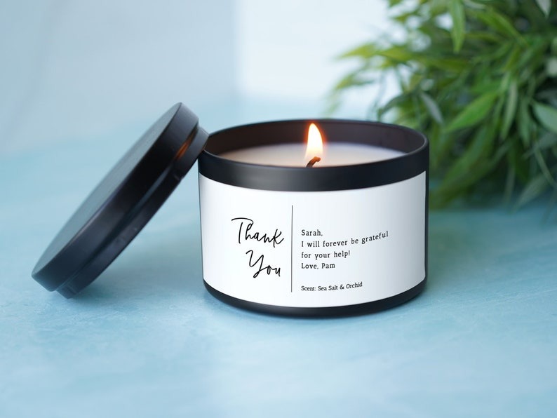 Personalized Candle Gift Box