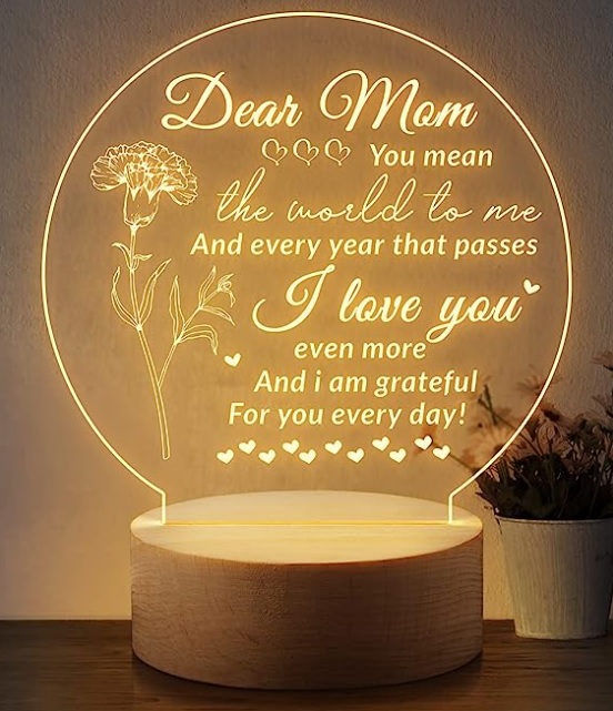 Unique Mom Gifts Birthday Gifts for Mother from Daughter Poem