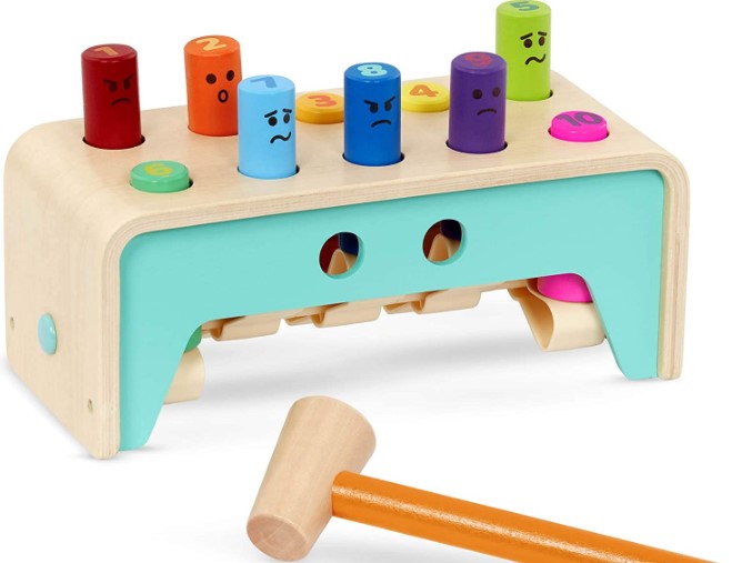 Battat – Wooden Hammer Toy for Kids