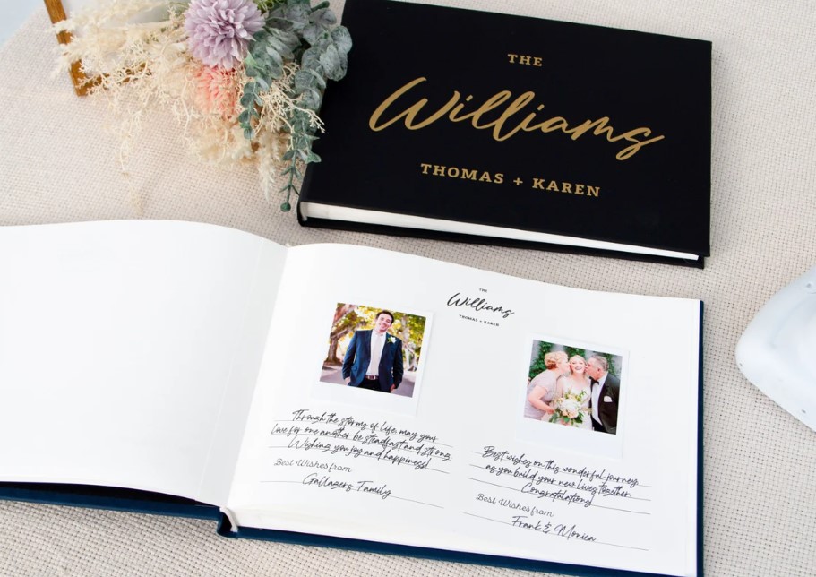 Personalized Wedding Photo Album