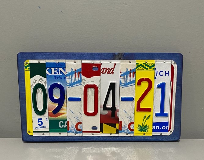 License Plate Signs