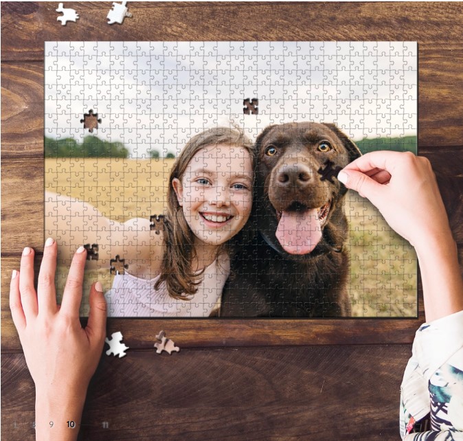 Great Photo Puzzle for Girls