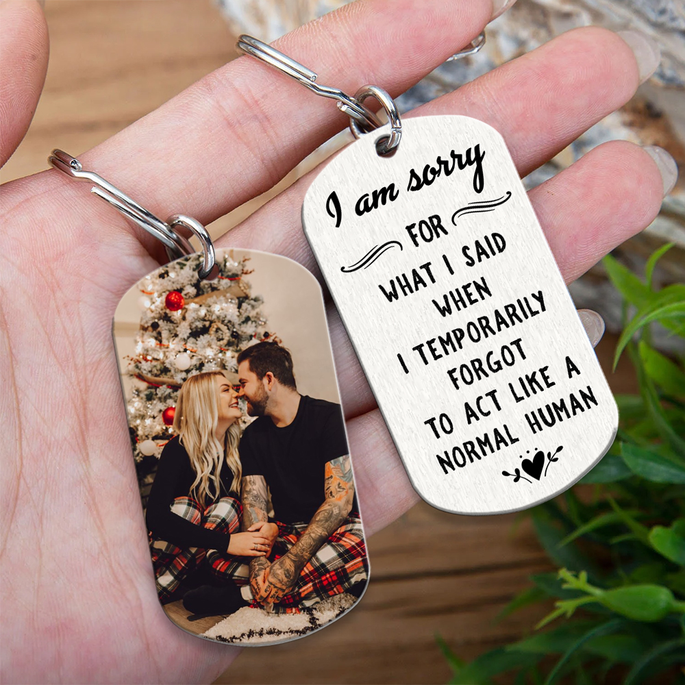 Buy Personalized Message Card Necklace, I'M Sorry Gift To My Better Half,  I'M Sorry To My Wife, Apology Gift To Wife, Please Forgive Me Gift Online  at desertcartINDIA