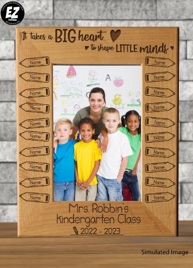 School Picture Frame