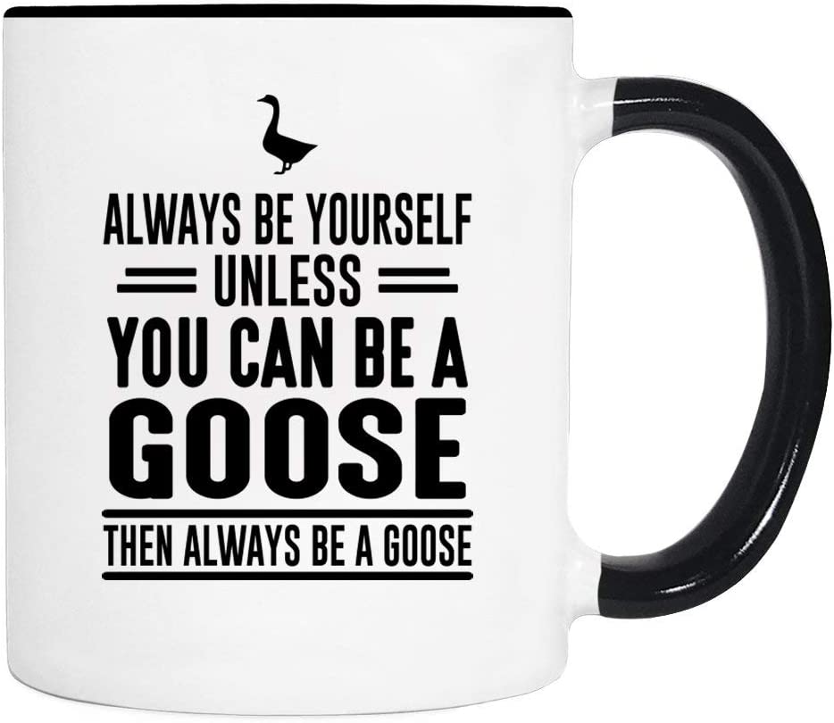 Silly Goose Mug, Funny Goose Coffee Mugs, Tumbler, Travel Mug, Beer Can  Holder Cooler, Water Bottle 