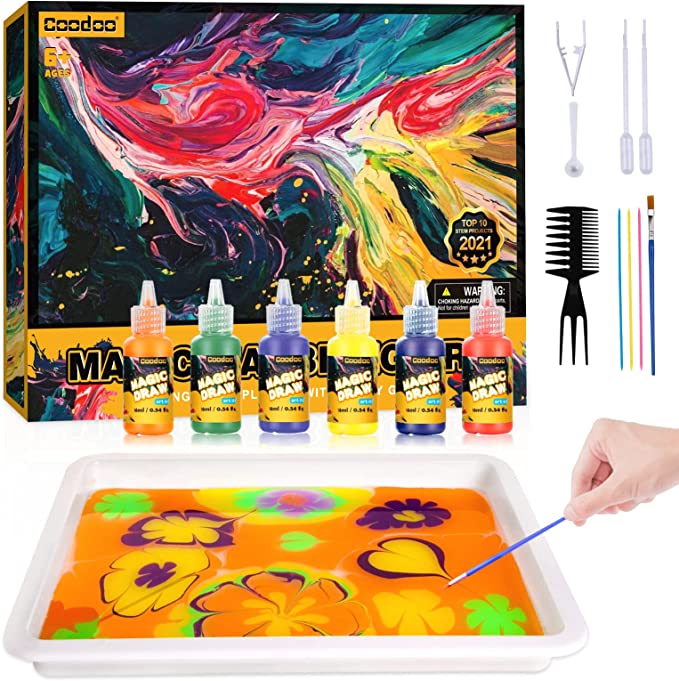 Dan&Darci Marbling Paint Art Kit for Kids — Dan&Darci