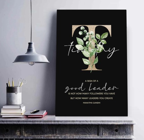 A Sign of Good Leader Canvas